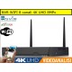 NVR WIFI 8 canali 8MPx 4K ULTRA HD Analisi IntelligenteE P2P H.265 AI Cloud