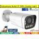 Telecamera Bullet IP 5MPx Double Light, POE, Onvif, H265+, Led 40 mt, visione notturna a colori, videoanalisi