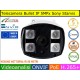 Telecamera Bullet IP 5MPx Sony Starvis IMX335, ottica 4mm, POE, Onvif, H265+, Led 80 mt, IP66, videoanalisi