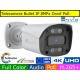 Telecamera Bullet IP 8MPx, led 30mt Full Color, 4K Ultra HD, POE, Onvif, H.265+. Visione notturna a colori, Analisi Video