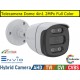 Telecamera Ibrida Bullet Full Color 4in1 AHD TVI CVI CVBS ottica 2.8mm 2MPx UTC Control Visione Notturna A Colori