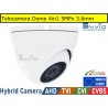 Telecamera Dome 4in1 5MPx Sony Starvis IMX335 OSD IP66 ottica 3.6mm AHD CVI TVI CVBS