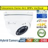 Telecamera Dome 4in1 8MPx, Varifocale 2.8~12mm, 4K ULTRA HD, 24 SMD IR LED 30mt, IP65