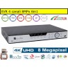 xMeye - XVR 6in1 4 ch. 8MPx, Ultra HD 4K, Human Detect, Face Recognition, UTC, Cloud, Videoanalisi, AHD CVI TVI CVBS XVI IP
