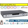 xMeye - XVR 6in1 8 ch. 8MPx, Ultra HD 4K, Human Detect, Face Recognition, UTC, Cloud, Videoanalisi, AHD CVI TVI CVBS XVI IP