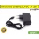 Alimentatore Switching 220 AC 12V DC 1A 12W Nero per CCTV Telecamera