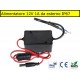 Alimentatore Switching 220 AC 12V DC 1A 12W IP67 ermetico da esterno per CCTV Telecamere