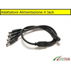 Sdoppiatore splitter alimentazione 1 ingresso 4 uscite, cavo Y