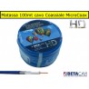 Matassa 100 mt. cavo coassiale MicroCoax HD4-ECA BetaCavi per sistemi TVCC professionali