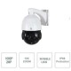 Telecamera Speed Dome 4in1, 2MPx, zoom 18x, sensore Sony, 6 Led Array invisibili