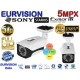 Kit  DVR 5MPx con rilevamento viso + 8 telecamere 5MPx Sony + hard disk oma