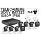 KIT 8 CANALI 1080P PLC POWER LINE SU PRESA ELETTRICA