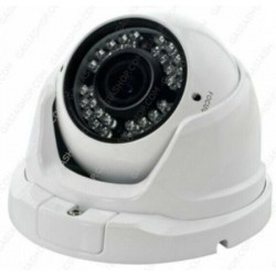 Telecamera Dome IP 2MPx Varifocale POE ONVIF 24 led Sony Starvis IP66 1080P Metallo
