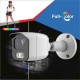 KIT VIDEOSORVEGLIANZA FULL COLOR 4 CANALI 4 TELECAMERE BULLET 3.6MM 2MPX COLORE NOTTURNO  CON VIDEO ANALISI E FACCIALE