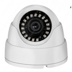 Telecamera 5MPx Dome ottica fissa Sony Starvis IMX326 2592x1944 OSD MENU 4in1 IP66
