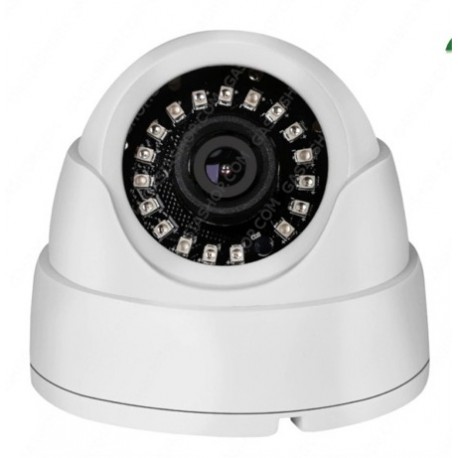 Telecamera 5MPx Dome ottica fissa Sony Starvis IMX326 2592x1944 OSD MENU 4in1 IP66