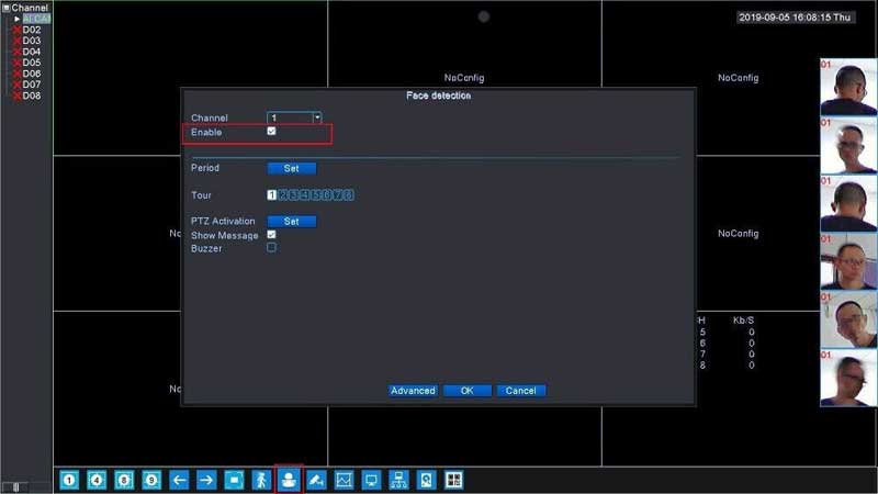 xMeye - DVR XVR 6 in 1 8 canali 5 Mega Pixel contenitore in ABS UTC VideoAnalisi