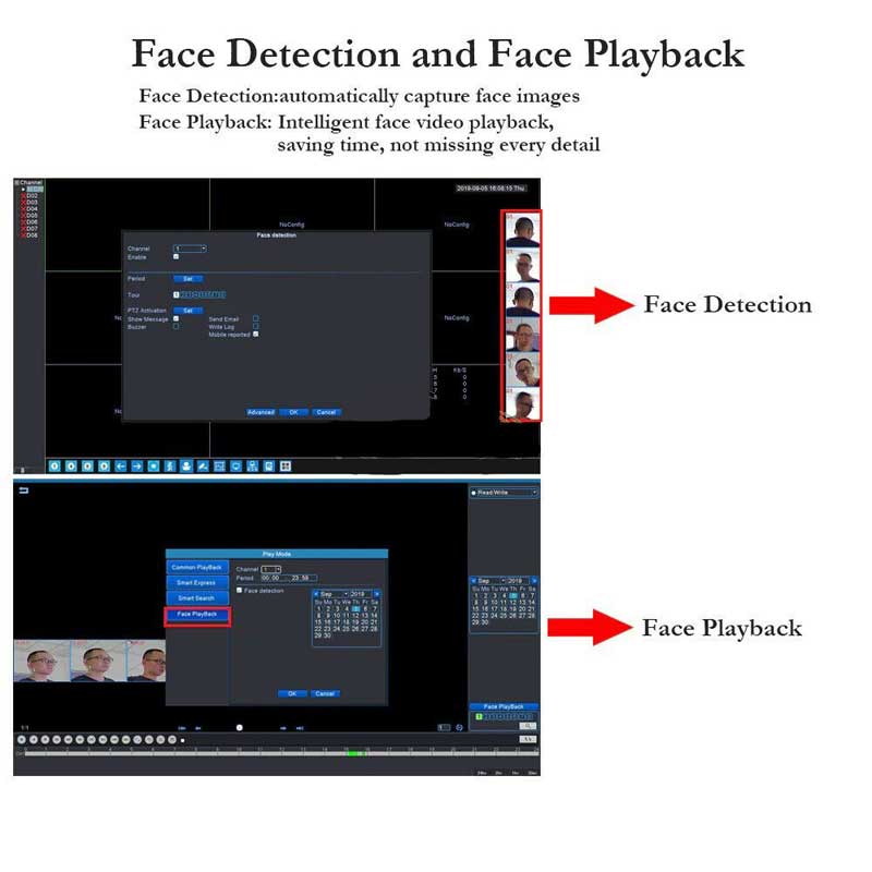 xMeye - DVR XVR 6 in 1 8 canali 5 Mega Pixel contenitore in ABS UTC VideoAnalisi