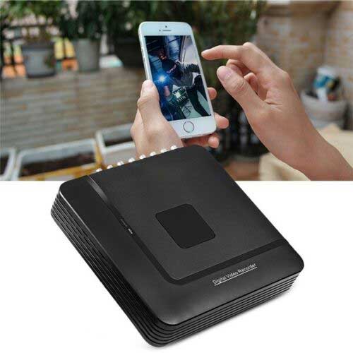 Kit DVR 5MPx con rilevamento viso + 4 telecamere 5mpx Sony + hard disk 